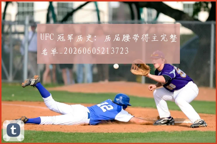 UFC 冠军历史:历届腰带得主完整名单_20260605213723